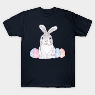 Bunny Eggs Watercolor T-Shirt